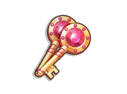 Pink Gem Key - gem - Transparent Background PNG