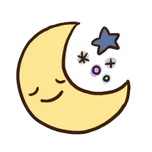 Smiling Moon - smiley face - Free Download PNG