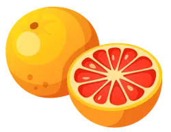 Grapefruit - sweet - PNG