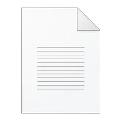 Document Icon - graphic - High Resolution PNG
