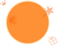 Orange Circle Pattern - graphic design - Lossless PNG