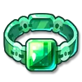 Green Gem Bracelet - jewellery - Free PNG