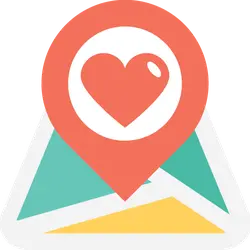 Heart Map Marker - marker - High Resolution PNG