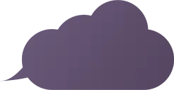 Purple Cloud - icon - PNG Images