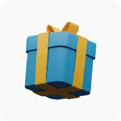 Blue Gift Box - ribbon - High Download Count PNG