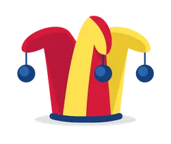 Jester's Hat - Curated PNG