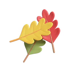 Colored Leaves - decoration - Free Download PNG