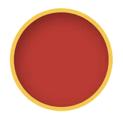 Red Circle - red - simple - PNG