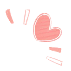 Pink Heart Pattern - lines - pink - Transparent Layer PNG