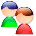 Colorful Person Icon - icon - Transparent Background PNG
