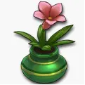 Flower in a Vase - pink - PNG Images