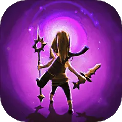 Character with Star-shaped Weapons - hero - Transparent Layer PNG