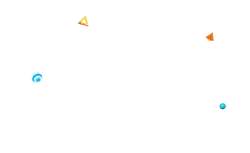 Colorful Geometric Shapes - orange - Free PNG