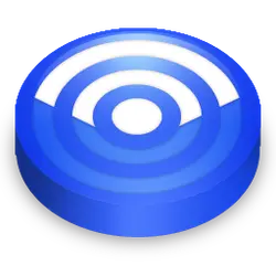 Blue Circle Icon - technology - PNG Images