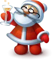 Santa Claus - drink - High Resolution PNG