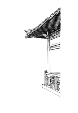 Ancient Architecture - line - High Resolution PNG