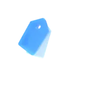 Blue Hexagon Object - hexagon - No Background PNG