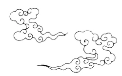 Cloud Pattern - pattern - line - Transparent Layer PNG