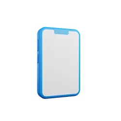 Blue Phone - blue - Free PNG