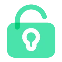 Green Lock - security - Transparent Background PNG
