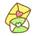 Envelope and Heart - heart - Transparent Background PNG
