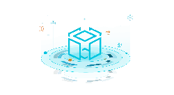 Tech Cube - network - Transparent Background PNG