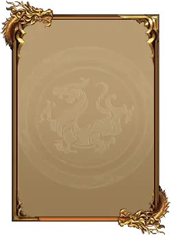 Dragon Border - gold - dragon - High Resolution PNG