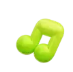 Musical Note - cartoon - No Background PNG
