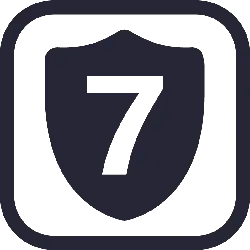 Number 7 - icon - symbol - Free Download PNG
