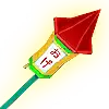 Rocket - red - toy - High Resolution PNG