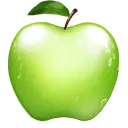 Green Apple - fresh - Free PNG