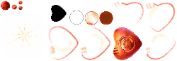Mechanical Heart - red - PNG