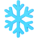 Snowflake - hexagonal - High Quality PNG
