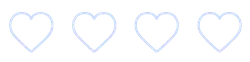 Four Heart Patterns - heart shape - PNG Images