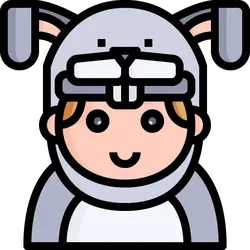 Child in Helmet - helmet - Transparent Background PNG