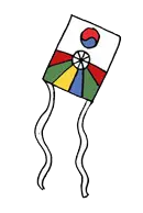 Kite - kite - toy - Transparent Background PNG
