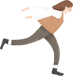 Running Girl - person - No Watermark PNG