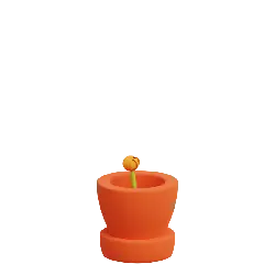 Plant Sprout in Pot - plant - No Background PNG