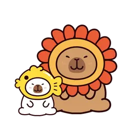 Lion and Fox - lion - Transparent Layer PNG