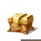 Treasure Chest - Lossless PNG - gold