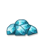 Blue Crystal Ore - resource - High Resolution PNG