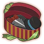 Penguin in a Gift Box - gift - Free PNG