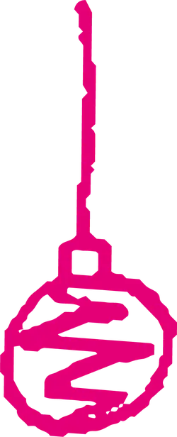 Pink Key - graphic - High Resolution PNG