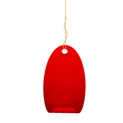 Red Pendant Lamp - lighting - No Watermark PNG