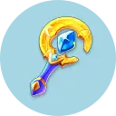 Gem Key - magic - High Resolution PNG