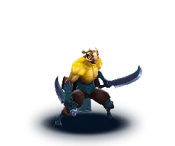 Warrior with Golden Armor - hero - High Resolution PNG