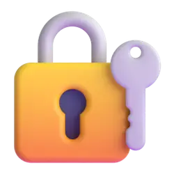 Lock and Key - Free for Commercial Use PNG