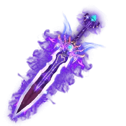 Purple Gem Sword - weapon - PNG Images