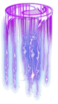 Purple Lightning Vortex - purple - Free PNG
