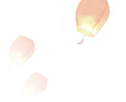 Lantern - Transparent Background PNG - night sky